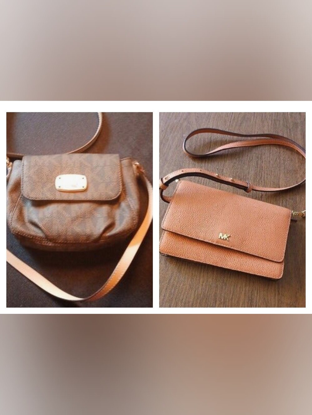 Michael Kors Crossbody Bag and Wallet Bundle.■ Set of Two Bags